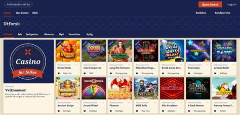 folkeautomaten välkomstbonus|Folkeautomaten Casino .